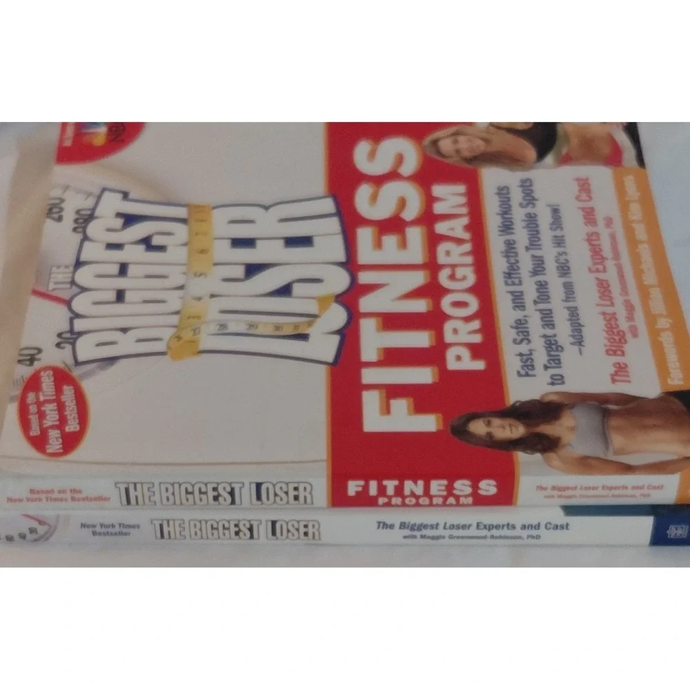 The Biggest Loser Book Lot Fitness Program & Weight Loss Program Paperback